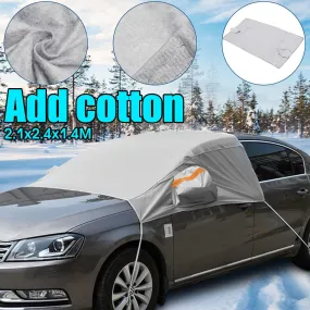 240cmx200cmx147cm Universal Car Front Window Windscreen Covers Sunshade Cover Snow