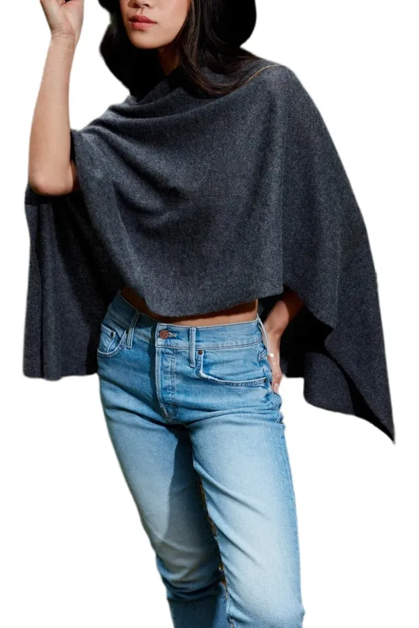 27 Miles Cashmere 3-way Poncho/Scarf  Various Colors