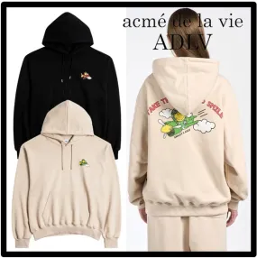 acme de la vie  |Unisex Street Style Logo Hoodies & Sweatshirts