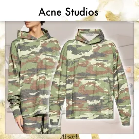 Acne Studios  |Camouflage Street Style Long Sleeves Cotton Designers