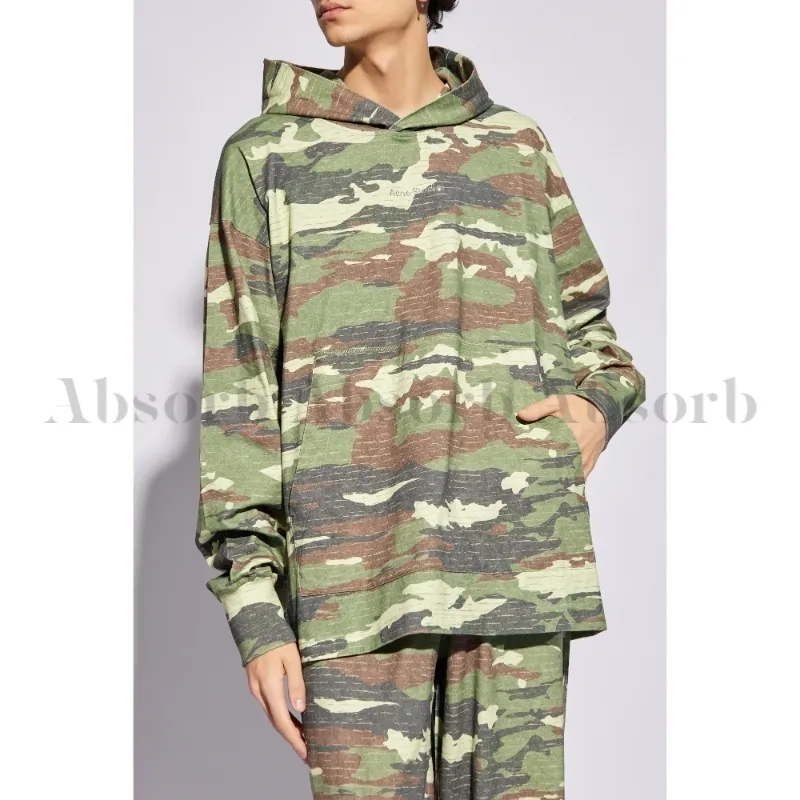 Acne Studios  |Camouflage Street Style Long Sleeves Cotton Designers