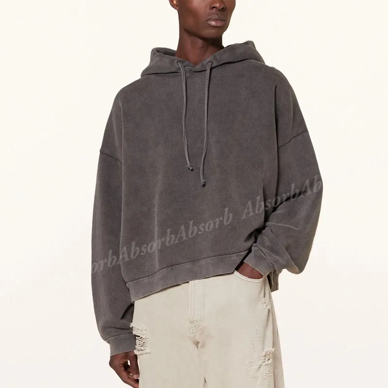 Acne Studios  |Street Style Long Sleeves Plain Cotton Logo Designers