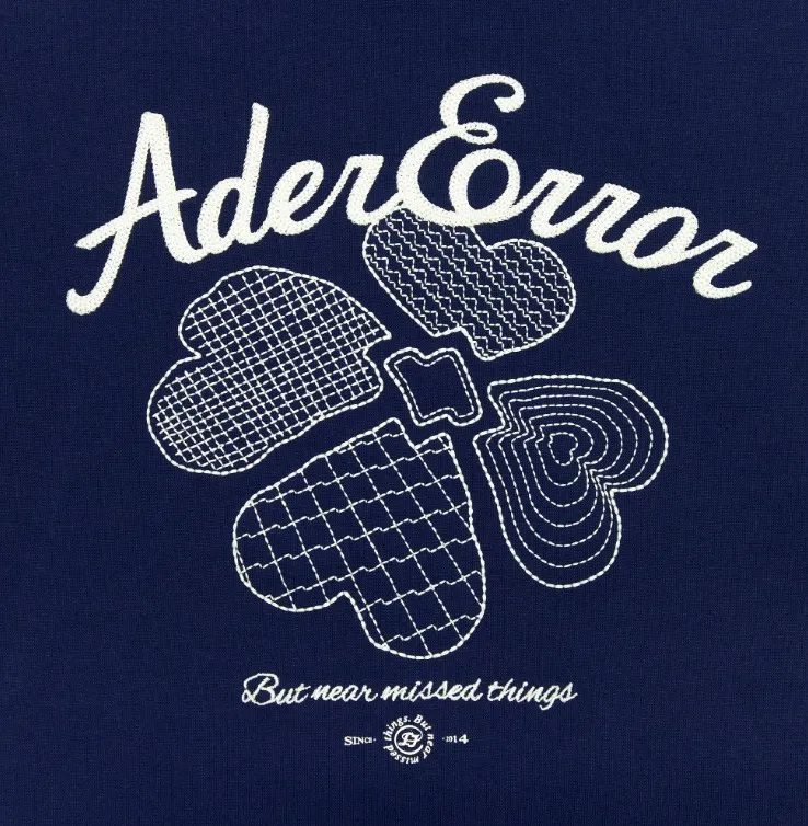 ADERERROR  |Unisex Street Style Long Sleeves Plain Cotton Logo