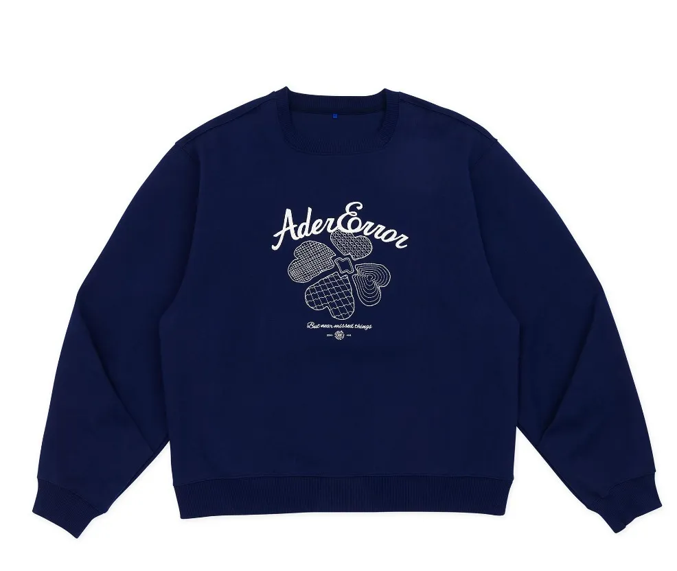 ADERERROR  |Unisex Street Style Long Sleeves Plain Cotton Logo