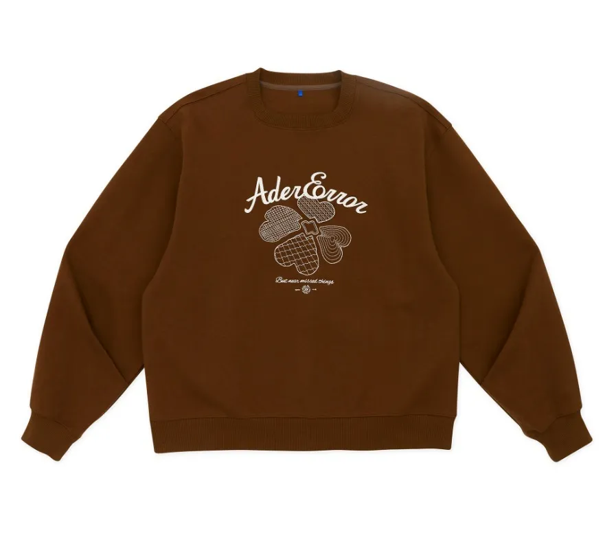 ADERERROR  |Unisex Street Style Long Sleeves Plain Cotton Logo