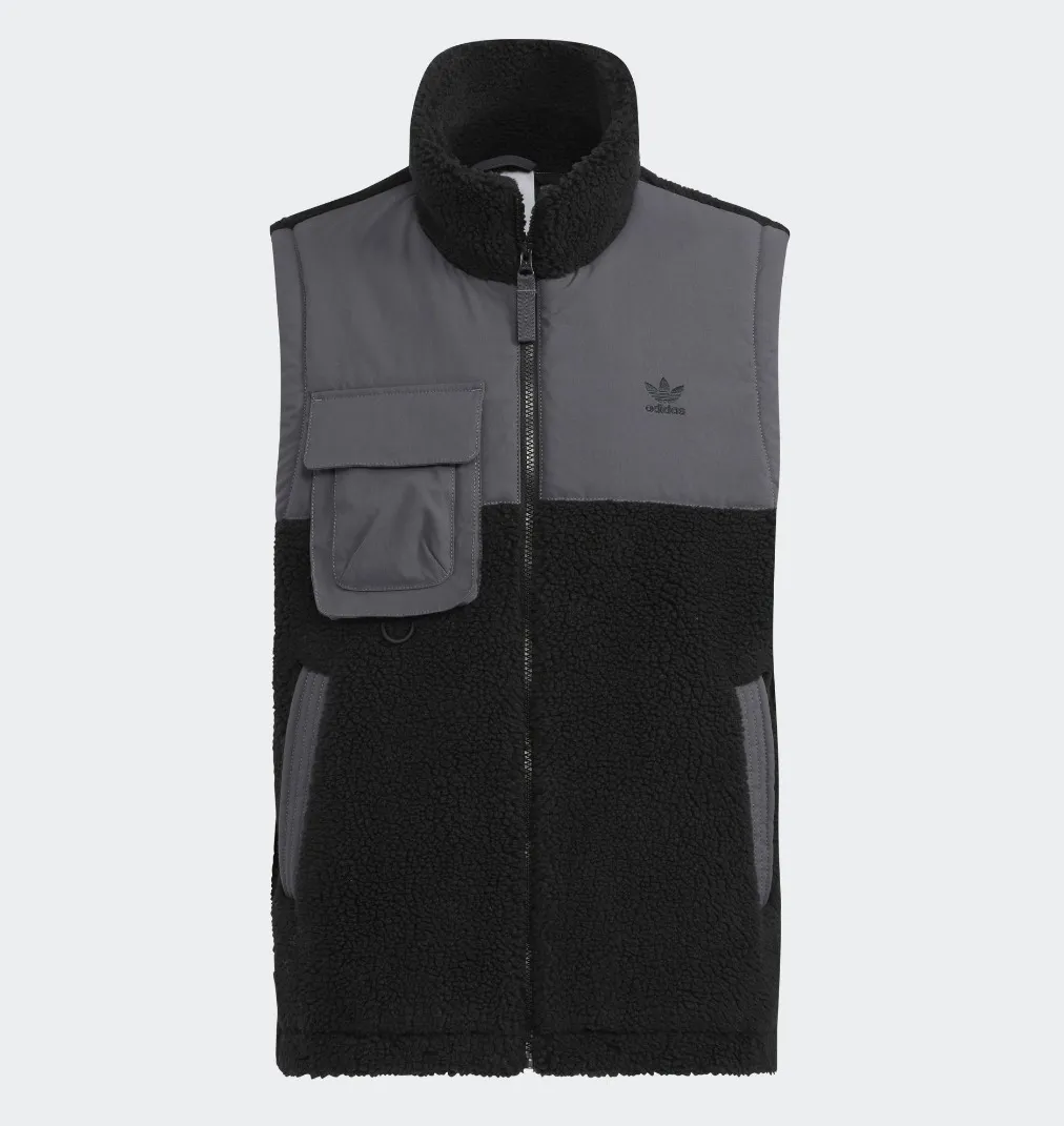 adidas  |Unisex Street Style Logo Vests & Gillets