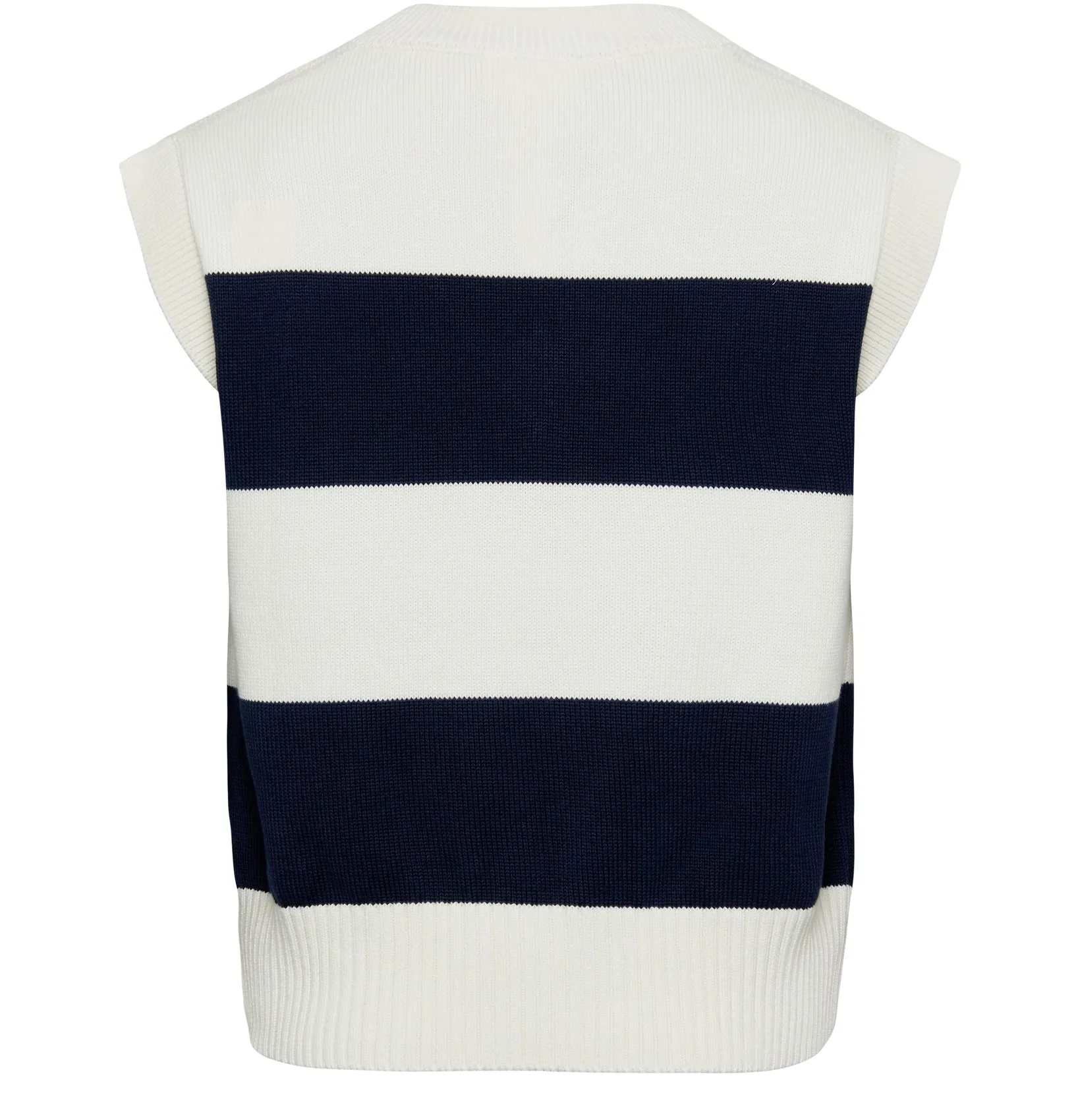 AMI PARIS  |Stripes Unisex Wool Cotton Designers Vests & Gillets