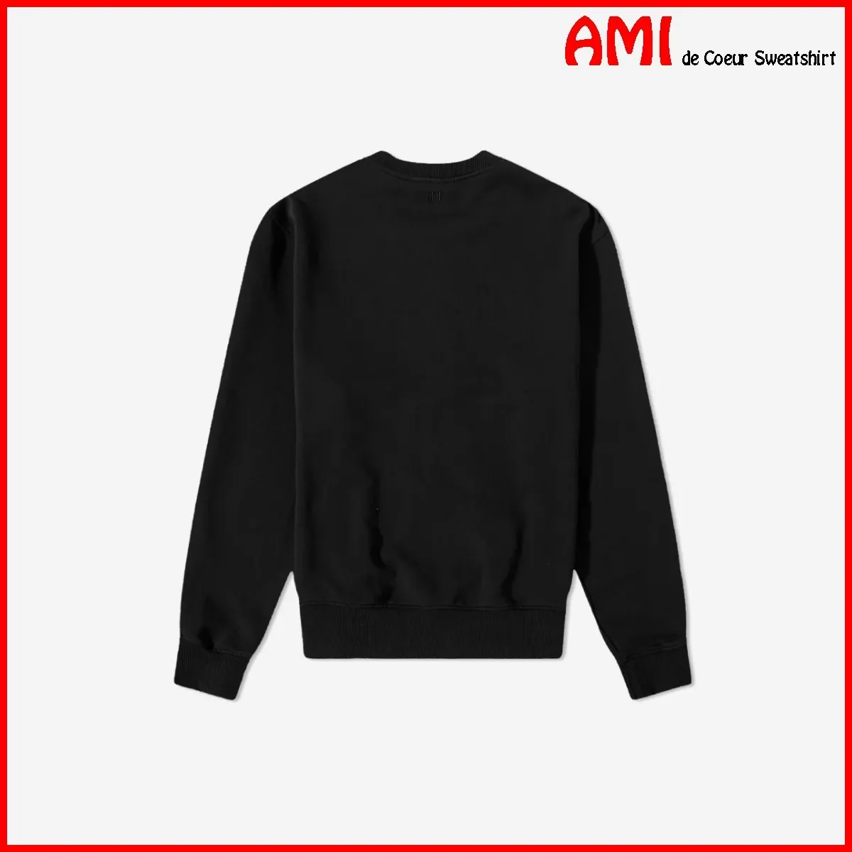 AMI PARIS  |Unisex Street Style U-Neck Cotton Logo Hoodies & Sweatshirts