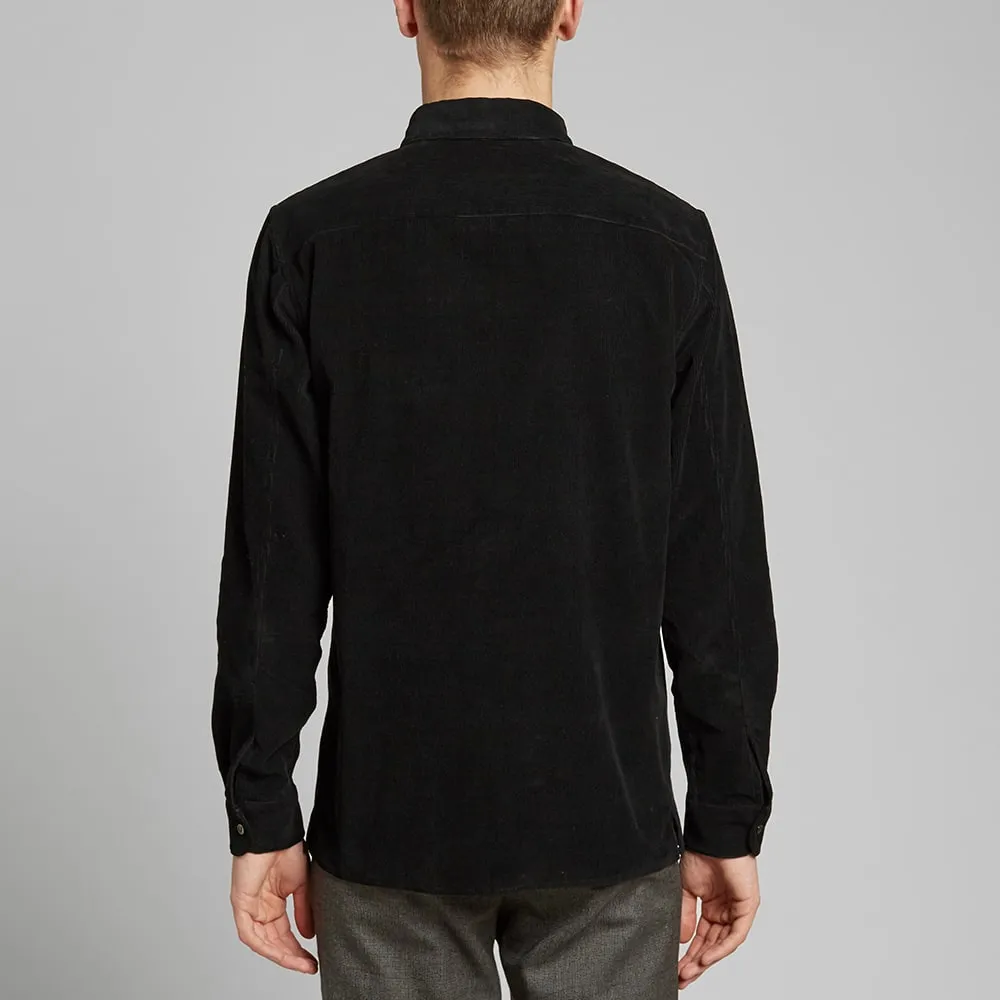 A.P.C. Button Down OvershirtBlack