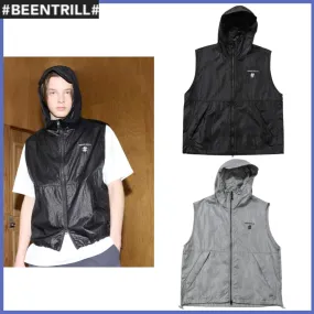 BEEN TRILL  |Nylon Logo Vests & Gillets