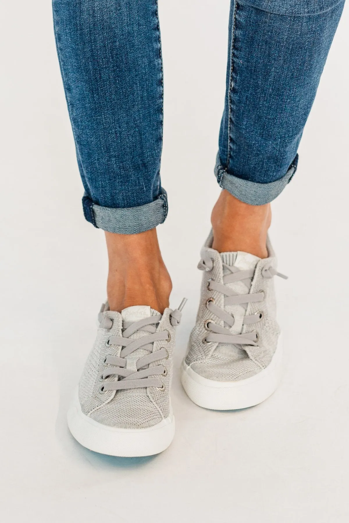 Blowfish Poppy Sneaker- Off White & Light Gray