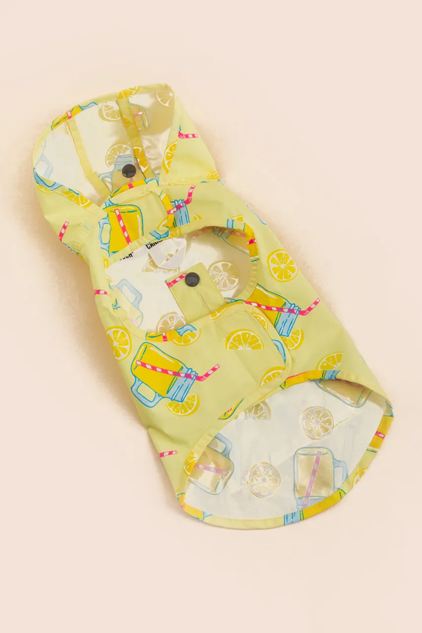 Canada Pooch Lemonade Poncho S18