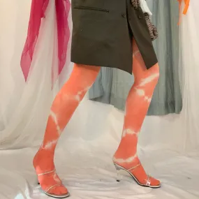 Candy tie dye tights