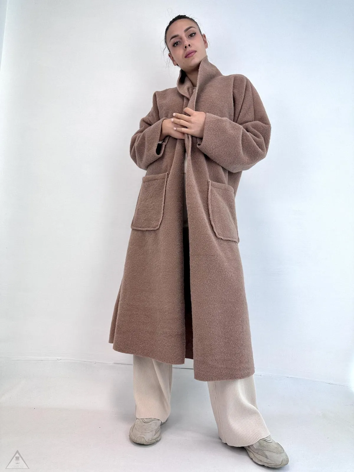 Cappotto Lounge Cammello