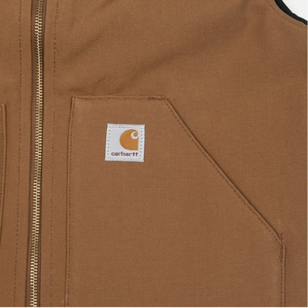 Carhartt  |Street Style Plain Logo Vests & Gillets