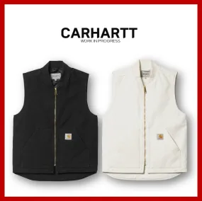 Carhartt  |Unisex Street Style Logo Vests & Gillets