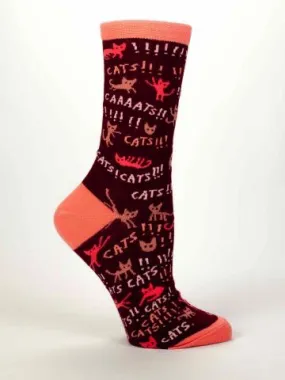 Cats! Socks Crew Socks