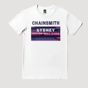 CHAINSMITH SYDNEY BIKE SHOP WHITE T-SHIRT ACCESSORY