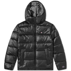 Champion Reverse Weave Puffer JacketBlack