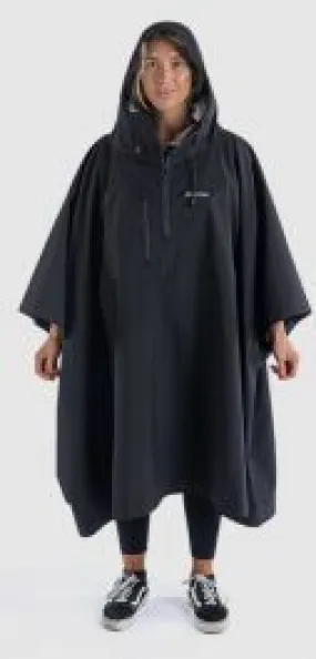 Dryrobe Waterproof Poncho - Black