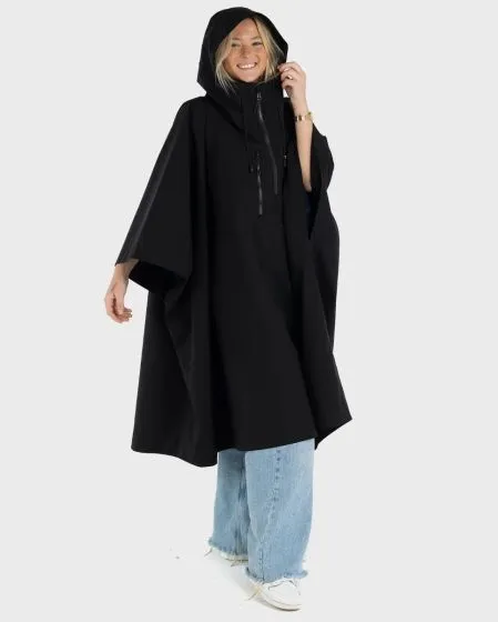 Dryrobe Waterproof Poncho - Black