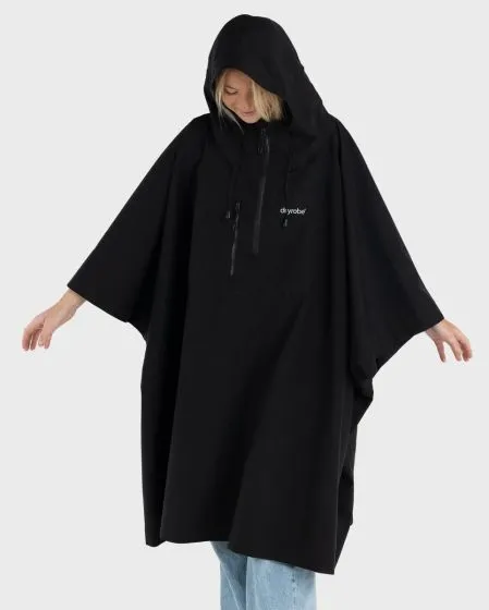 Dryrobe Waterproof Poncho - Black