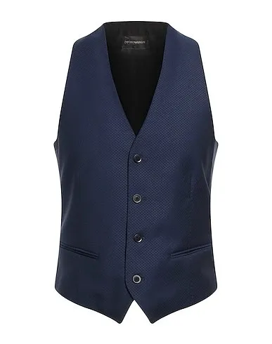 EMPORIO ARMANI  |Button-down Plain Vests & Gillets