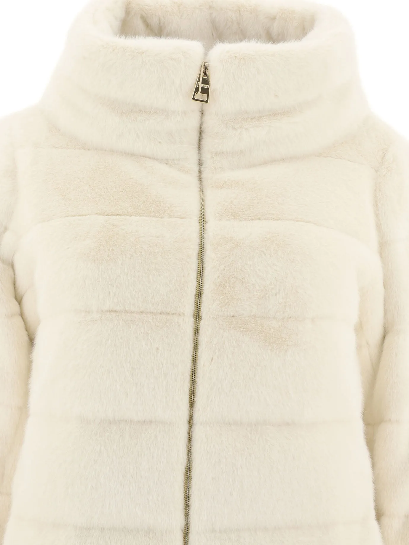 FAUX FUR DOWN JACKET