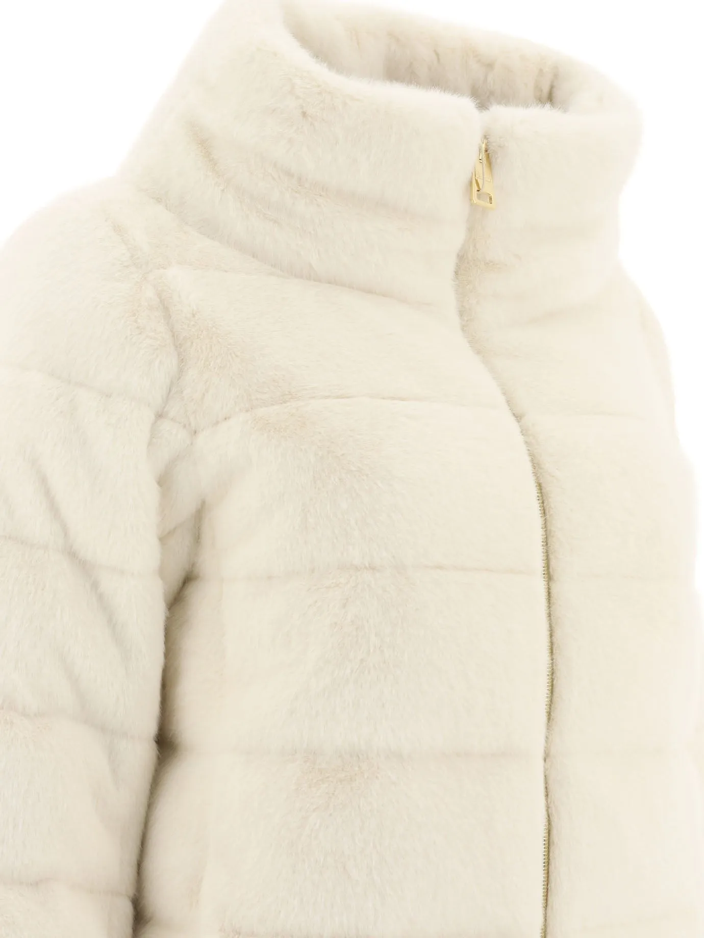 FAUX FUR DOWN JACKET