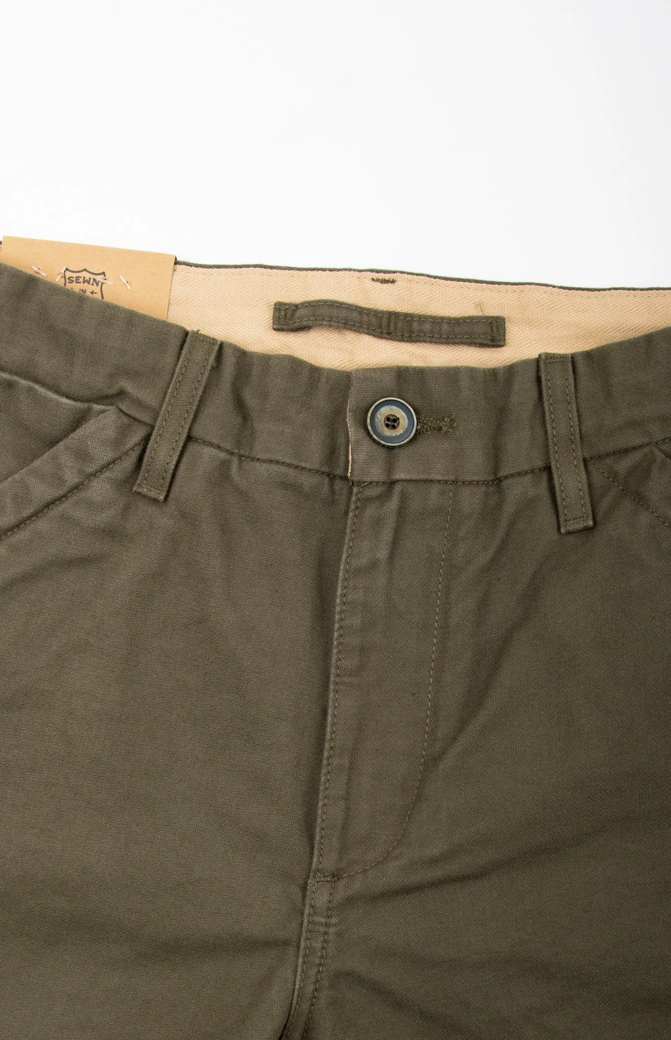 Freenote Cloth Workers Chino Slim Fit - Olive