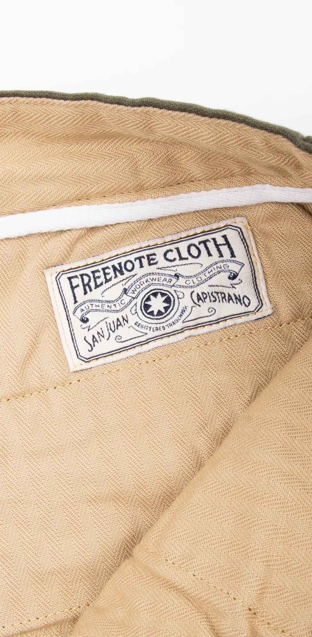 Freenote Cloth Workers Chino Slim Fit - Olive