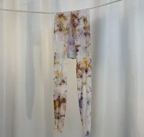 Garden tie dye tights