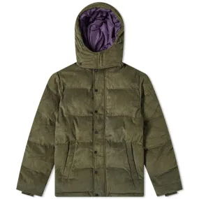 Hikerdelic Calland Corduroy Puffer JacketOlive