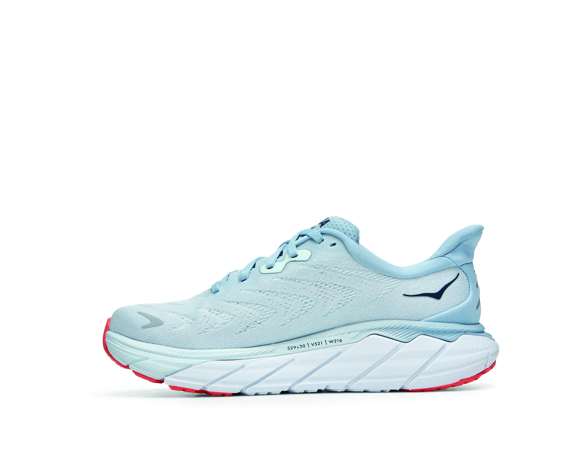 Hoka Womens Arahi 6 Lightweight Support Sneaker- Plein Air/Blue Fog