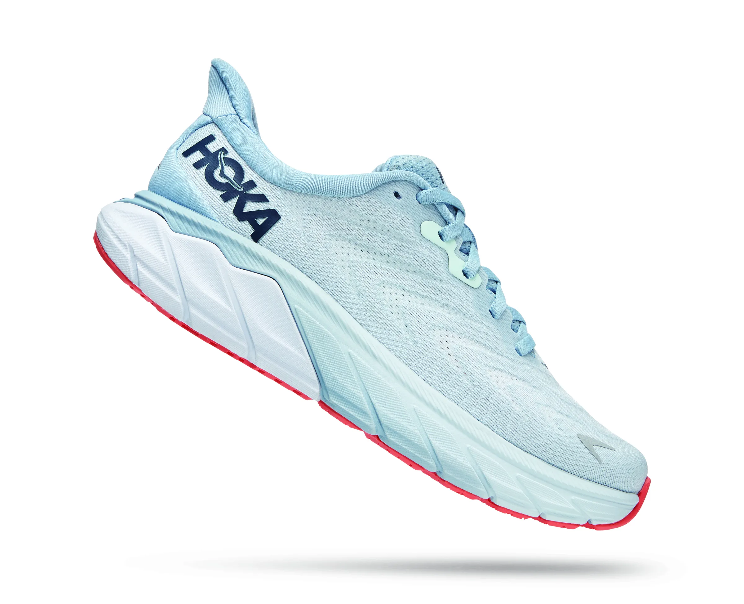 Hoka Womens Arahi 6 Lightweight Support Sneaker- Plein Air/Blue Fog