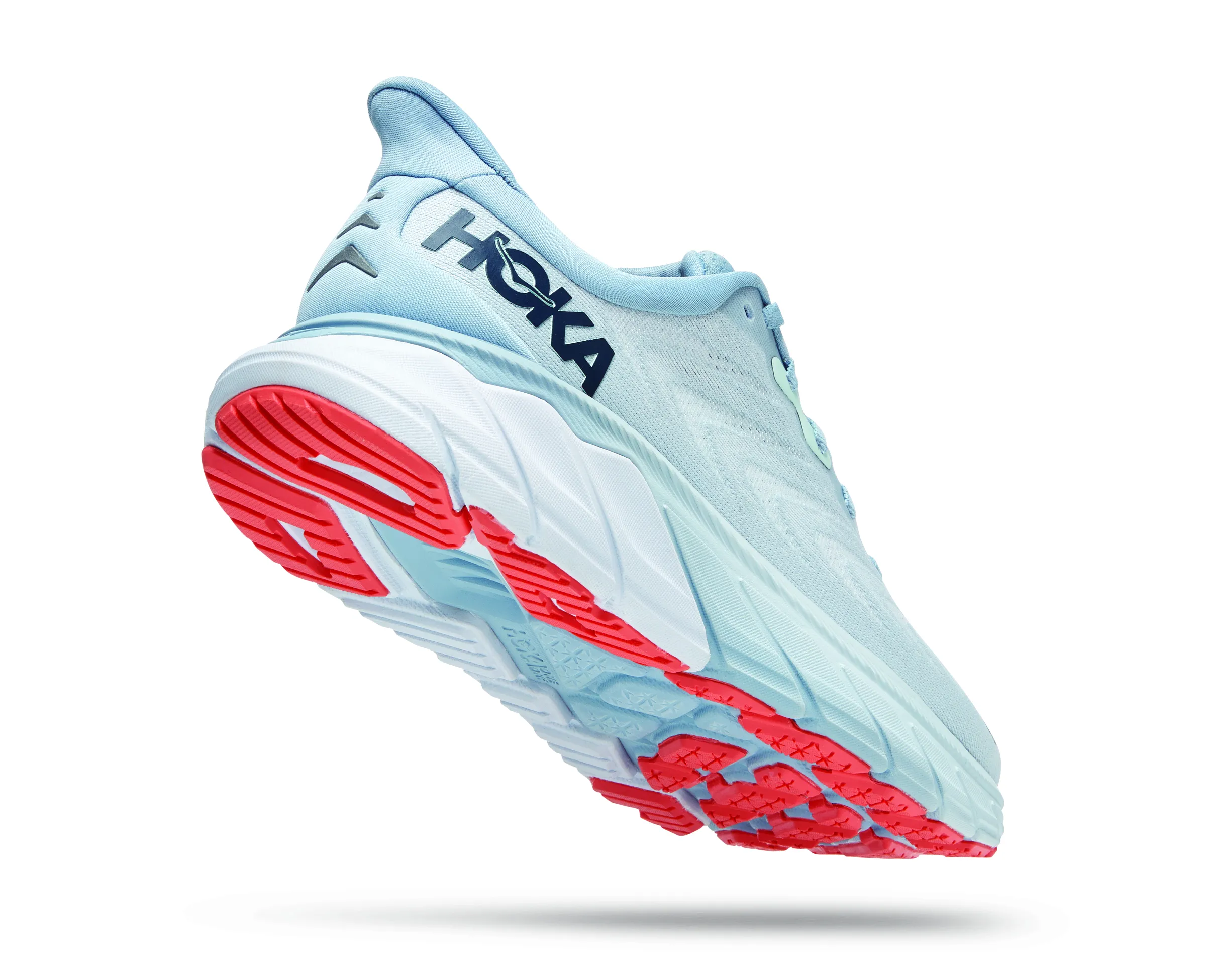 Hoka Womens Arahi 6 Lightweight Support Sneaker- Plein Air/Blue Fog