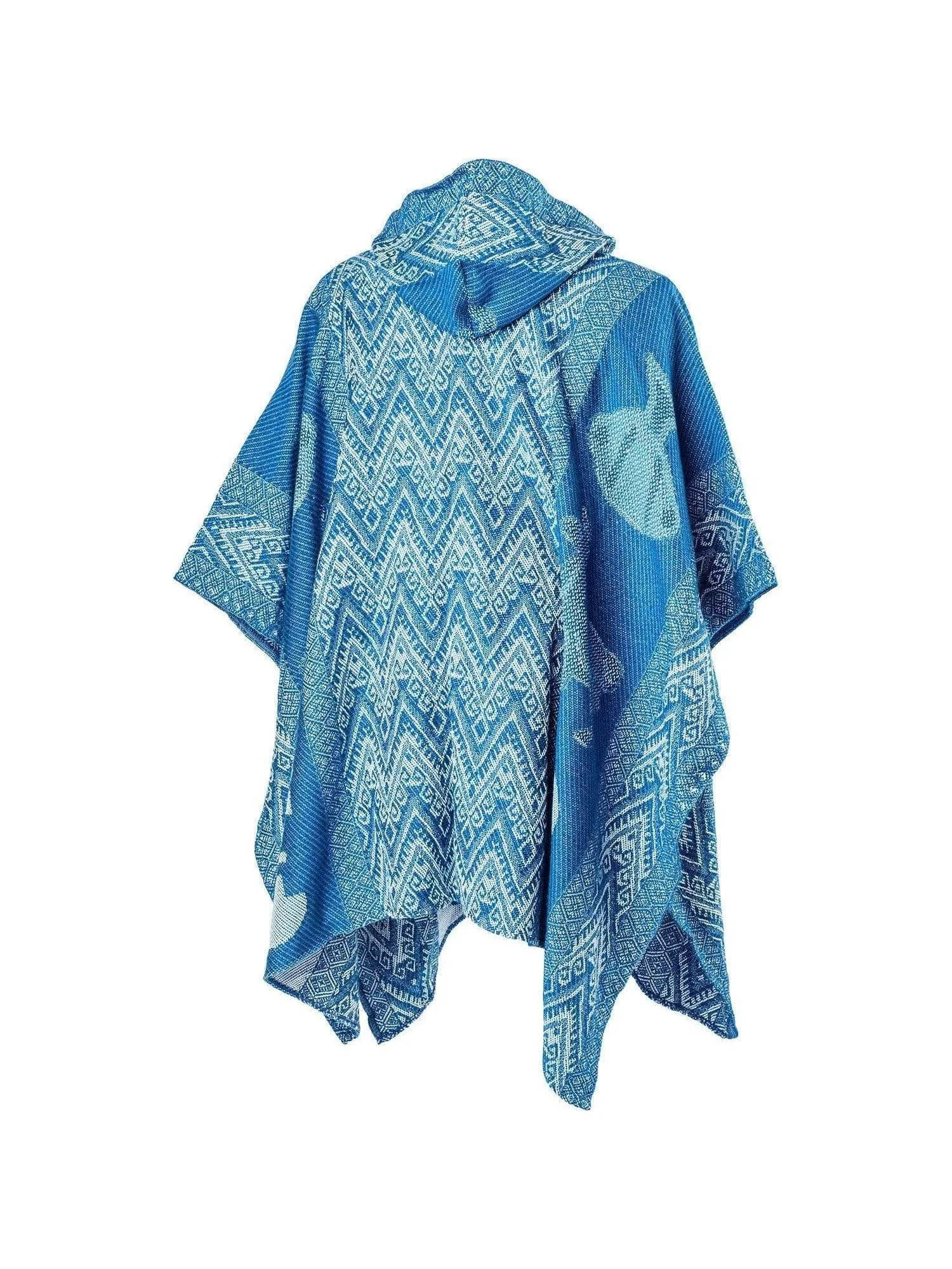 Hooded Peruvian Poncho - Urubamba