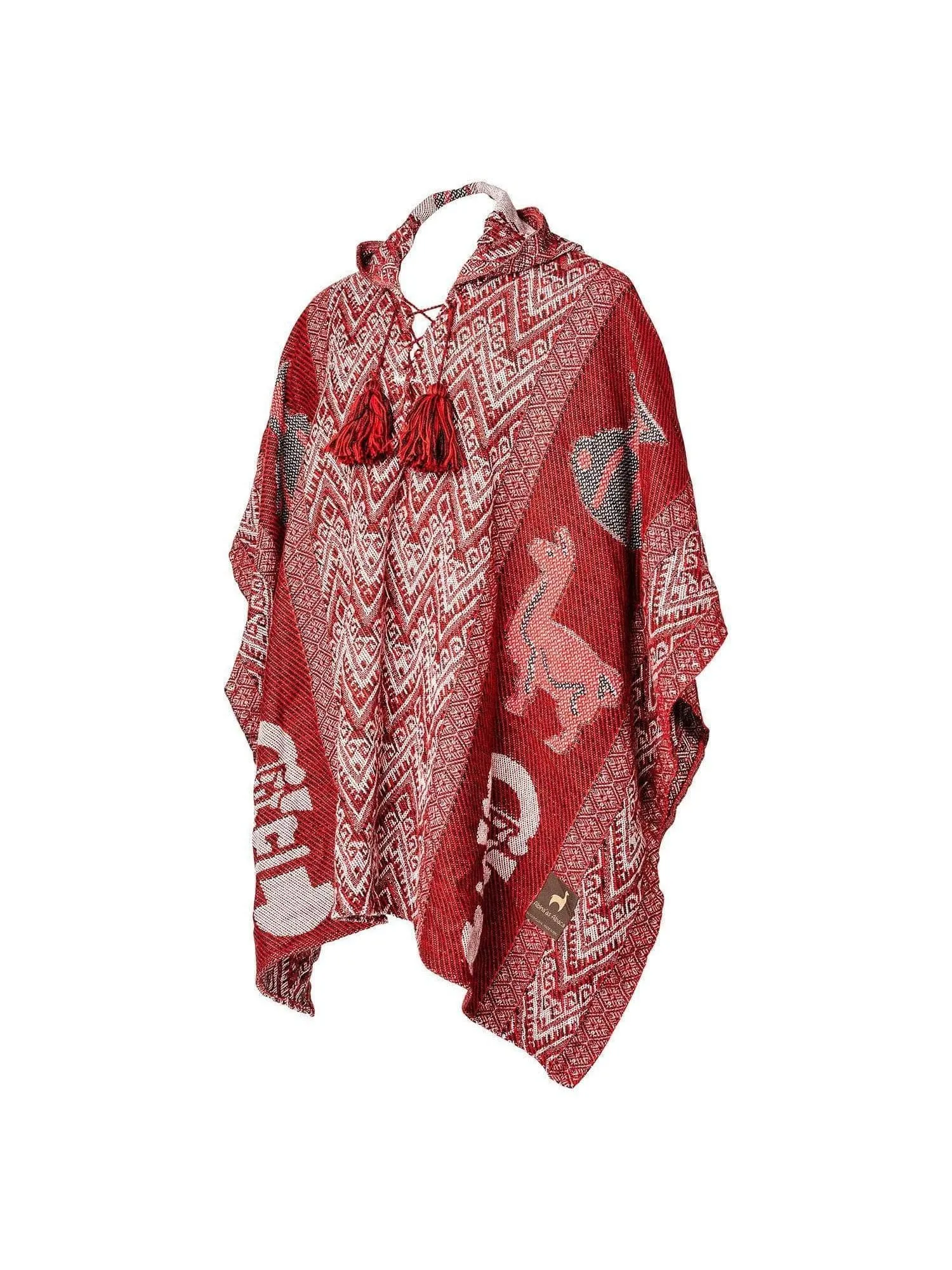 Hooded Peruvian Poncho - Urubamba