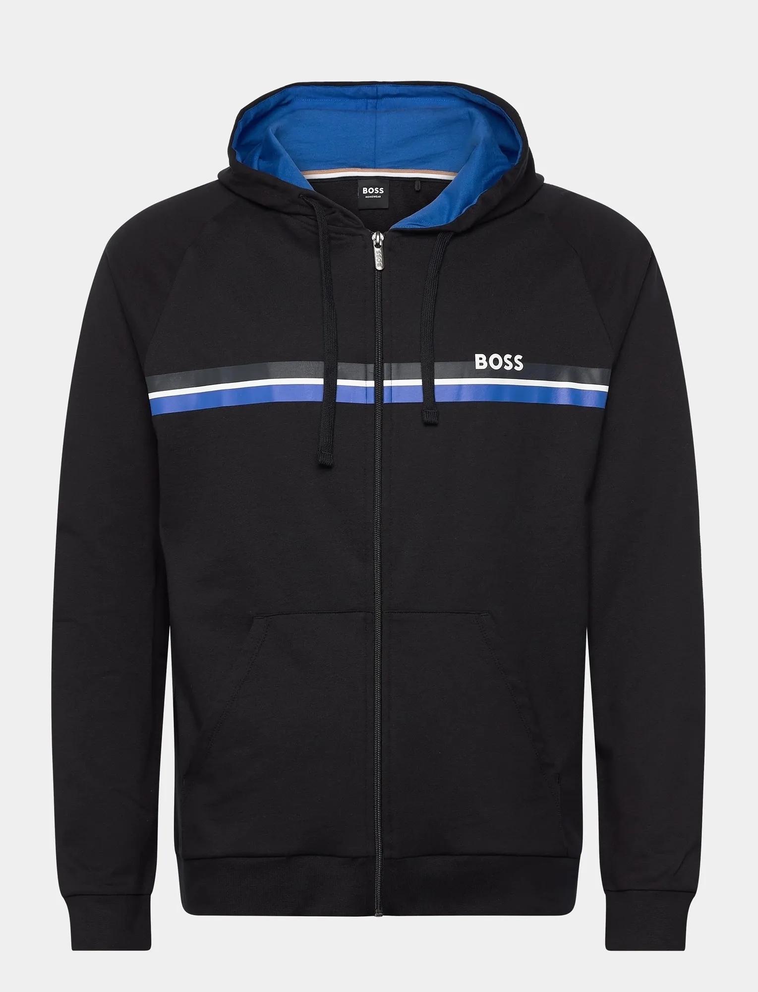 Hugo Boss  |Stripes Street Style Long Sleeves Plain Cotton Logo Hoodies