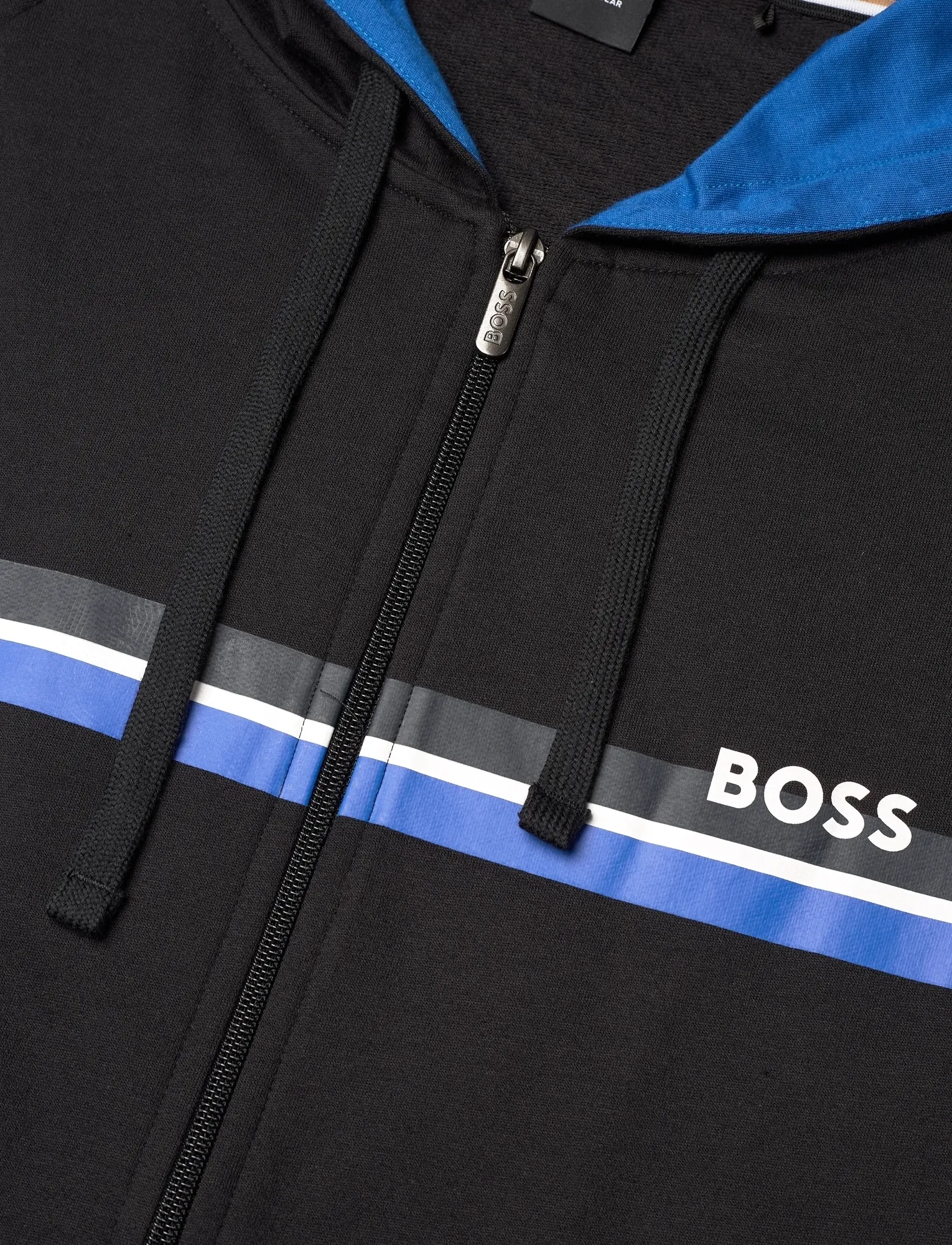 Hugo Boss  |Stripes Street Style Long Sleeves Plain Cotton Logo Hoodies