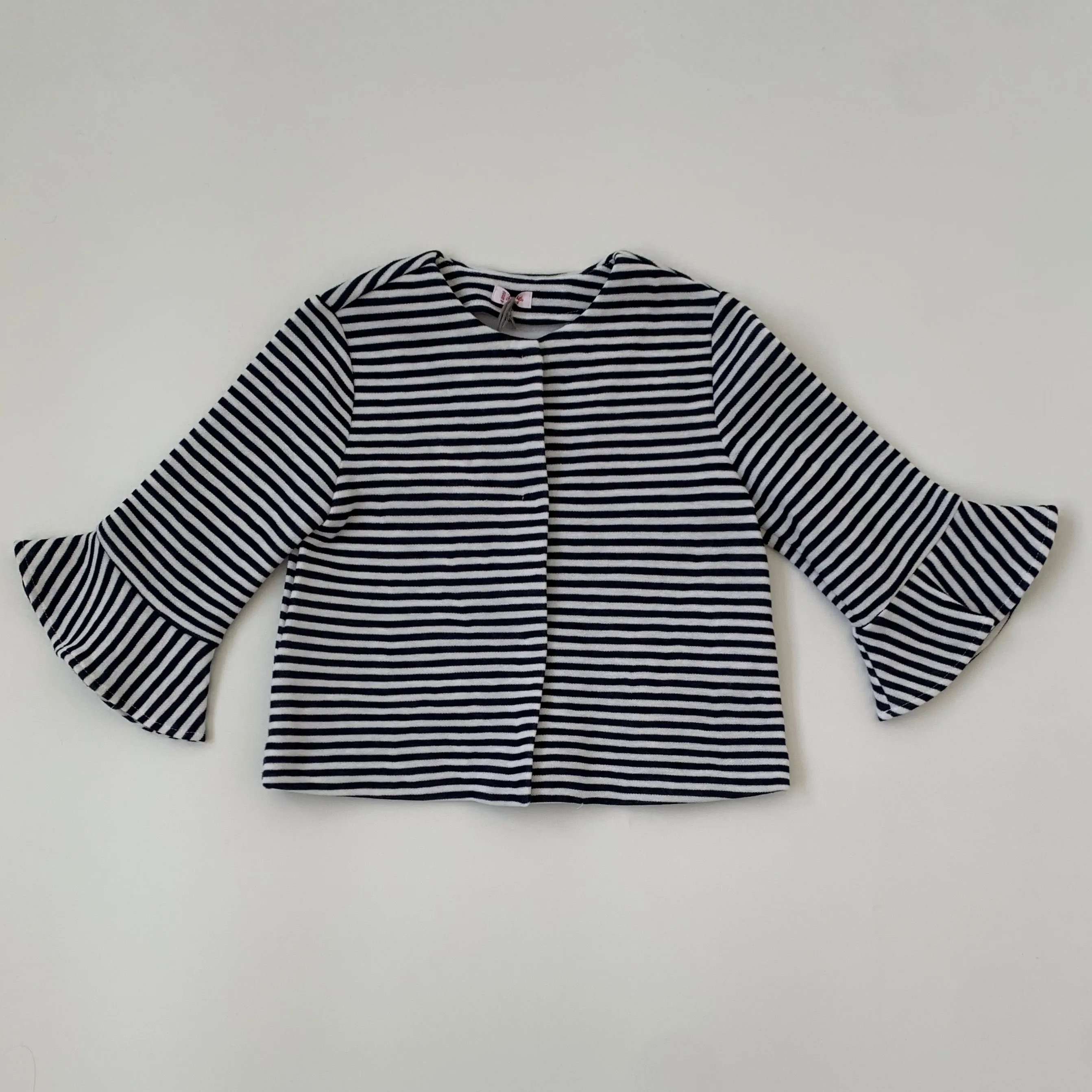 Il Gufo Navy And White Stripe Jacket: 4 Years & 6 Years (Brand New)