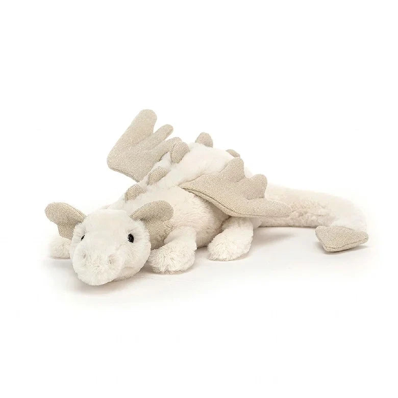 Jellycat, Snow Dragon Little