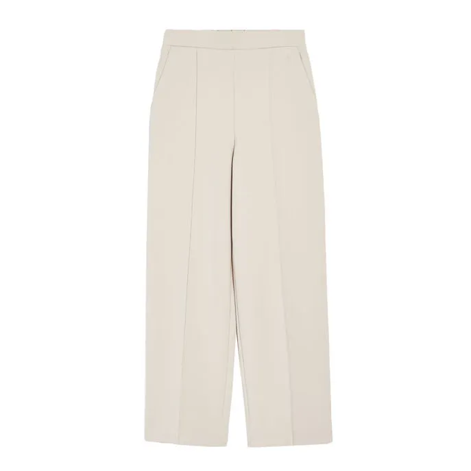 JERSEY TROUSERS CRASSO Woman Chalk