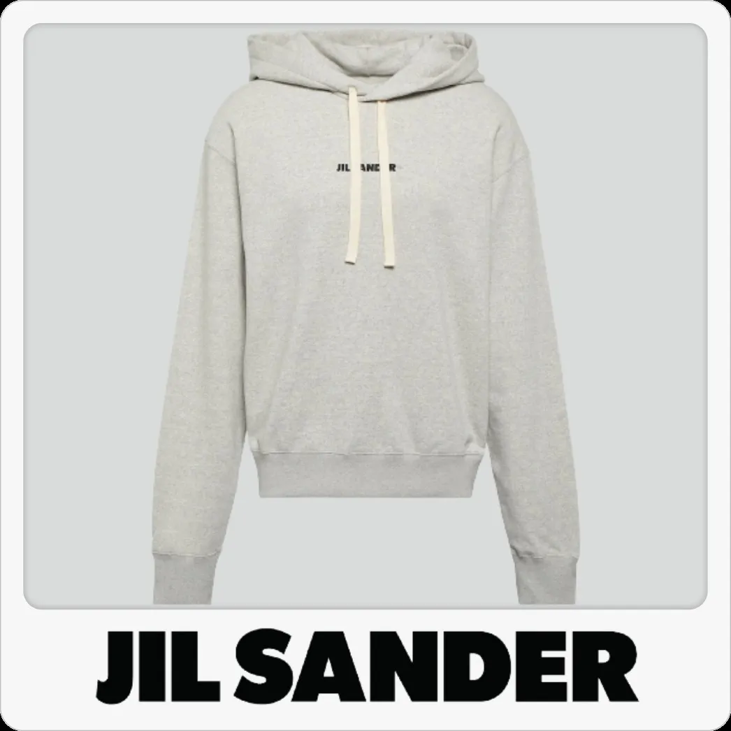 Jil Sander  |Street Style Long Sleeves Plain Cotton Logo Designers