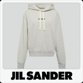 Jil Sander  |Street Style Long Sleeves Plain Cotton Logo Designers