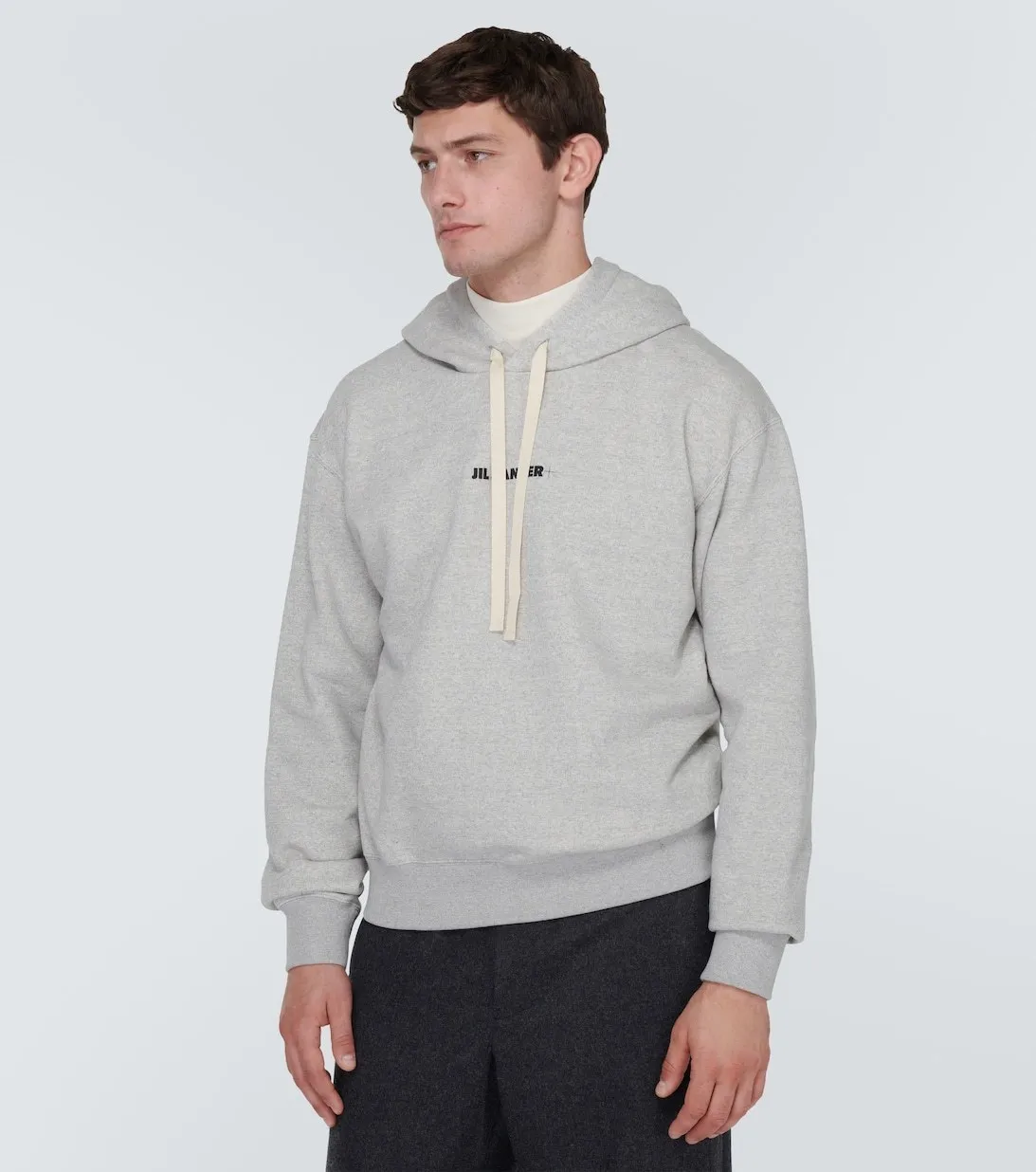 Jil Sander  |Street Style Long Sleeves Plain Cotton Logo Designers