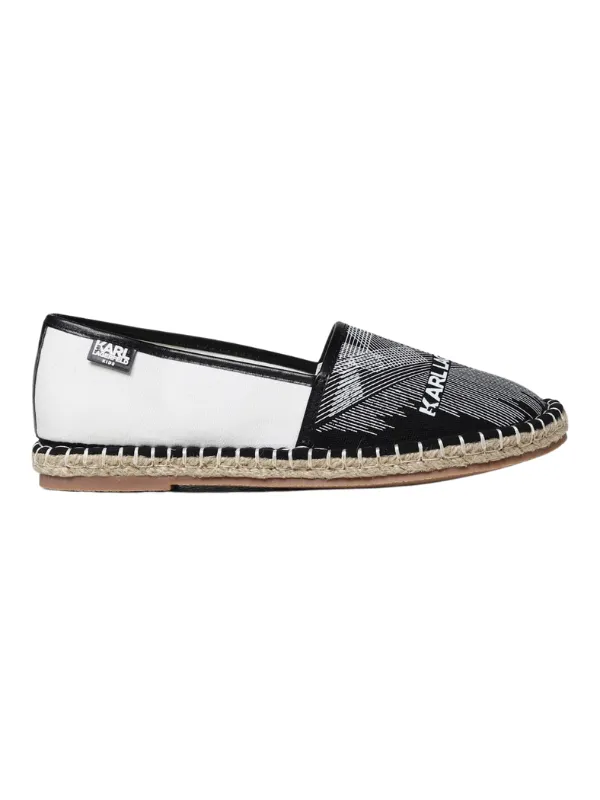 Karl Lagerfeld Sneaker K1 Espadrille Black-White