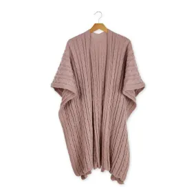 Kenna Poncho - Dusty Lavender