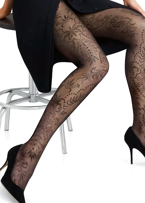 Le Bourget Mirage Floral Tights ()