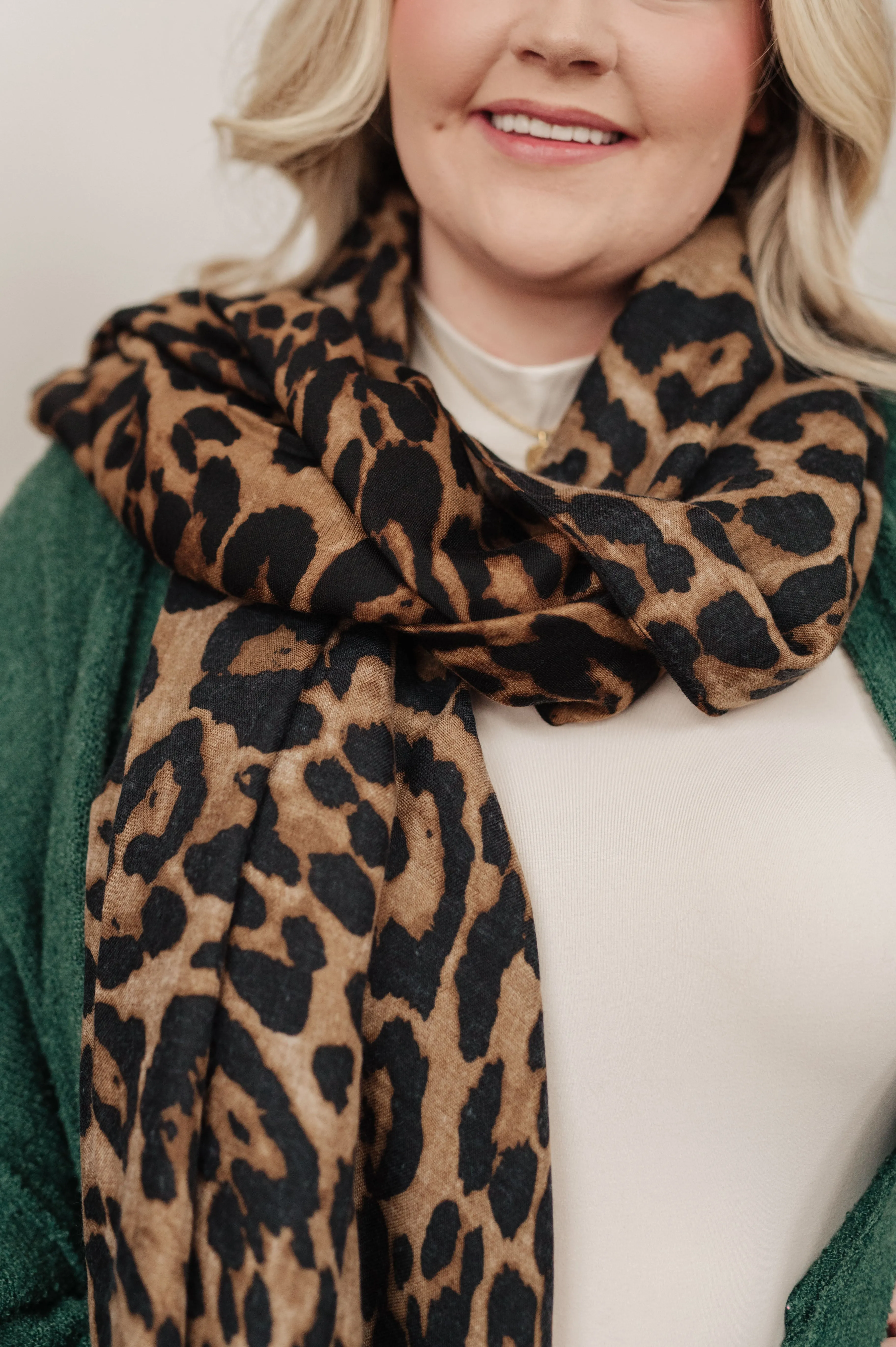 Leopard Scarf